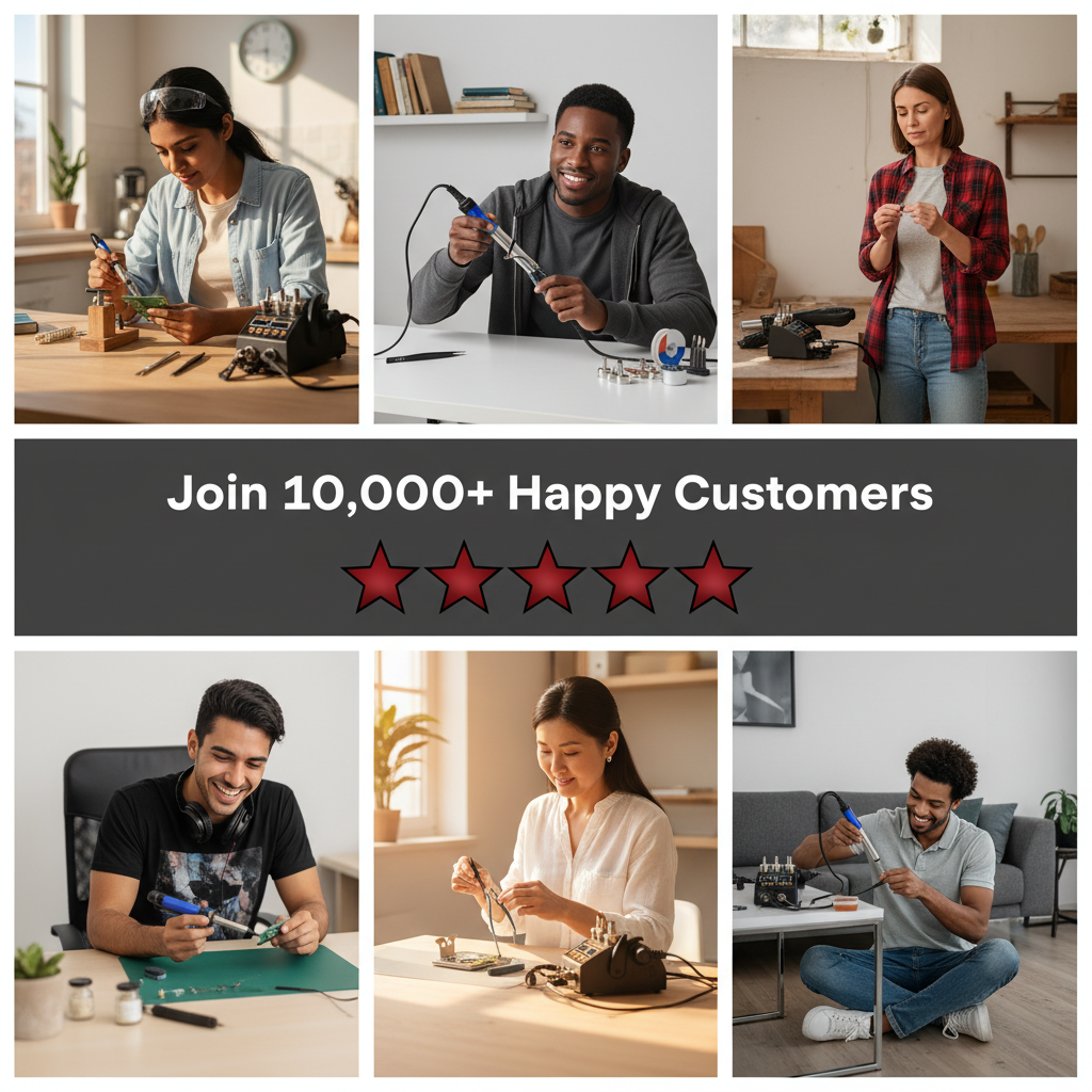 FixMateHome™ Beginner Electronics Repair & Soldering Kit