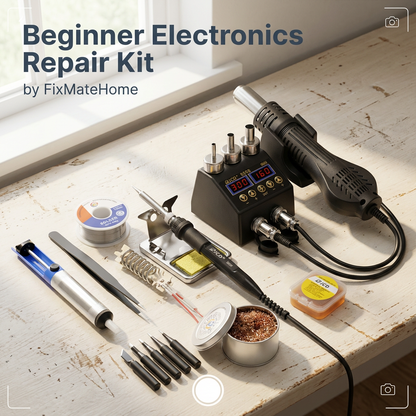 FixMateHome™ Beginner Electronics Repair & Soldering Kit