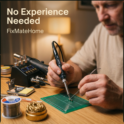 FixMateHome™ Beginner Electronics Repair & Soldering Kit