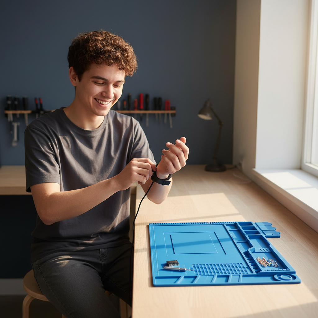 Anti-Static Mat & Wrist Strap