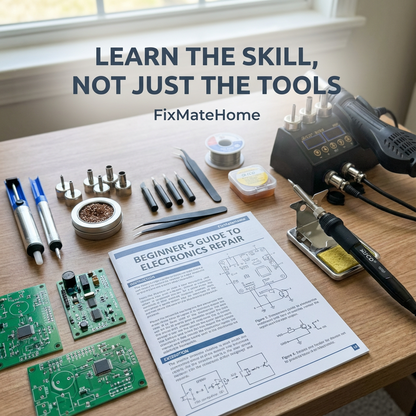 FixMateHome™ Beginner Electronics Repair & Soldering Kit