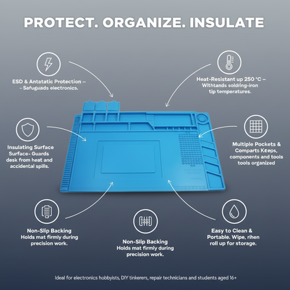 Anti-Static Mat & Wrist Strap